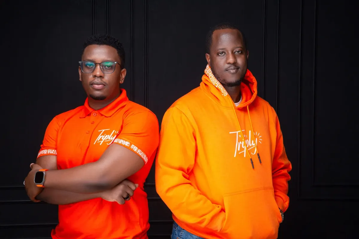 Triply&rsquo;s founders in 2024